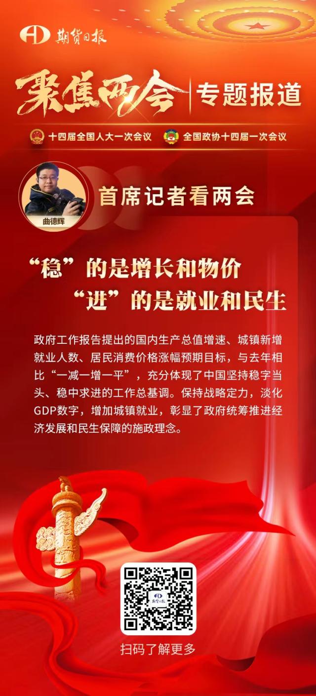 八大看點傳遞重磅信號！“穩”的是增長和物價，“進”的是就業和民生！